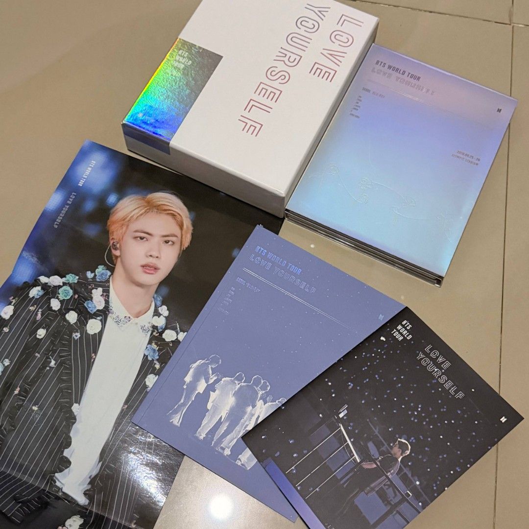 BTS LOVE YOURSELF SEOUL BLU-RAY (Category: CDs & DVDs) located in Manila. Submitted by snapmimi (Listing ID 1459226970, Image 1). Description: lfb wts ufs help rt Onhand BTS LOVE YOURSELF SEOUL BLU-RAY with Jimin photobook and jin poster (no group photocard) - 850 – x impatient/sensitive buyer. 📍Quezon City.