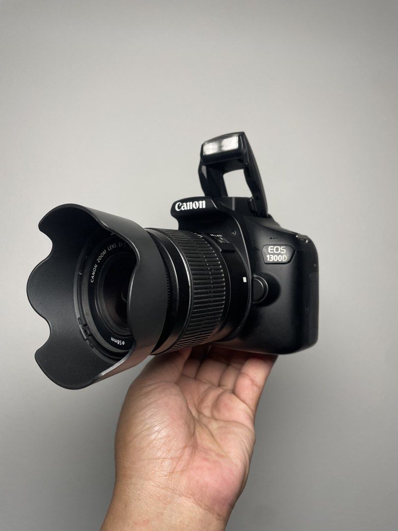 CANON EOS 1300D KIT LENS 18-55MM III (Category: Cameras) located in Antipolo. Submitted by pauldmabatid (Listing ID 1459213070, Image 1). Description: FOR SALE ONLY Selling for only 13,950PHP ✅ 18MP | WiFi Connect Camera ✅ Good for Photo, Video/Vlogging ✅ Good for Photo Journalism CANON EOS 1300D KIT LENS 18-55MM III - No Issues - No Vignette - No Major Dents/ No Scratches - No Dust/ No Fungus (See Photos) - AF/MF is Fully Working - Built in Flas