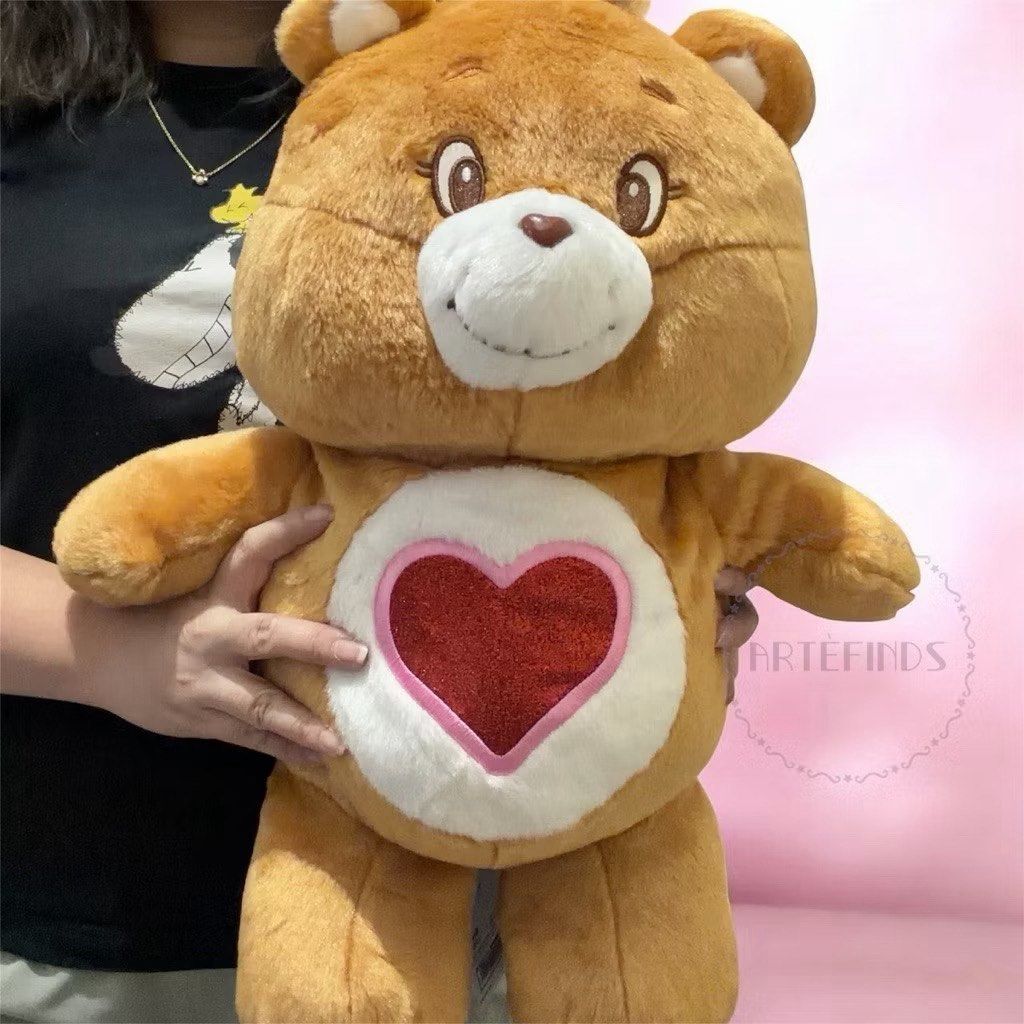 Care Bears Jumbo Plushies (Category: Plushies & Soft Toys) located in Pasig City. Submitted by pinkfluff17 (Listing ID 1459267558, Image 3). Description: Brown - sold The rest available.
