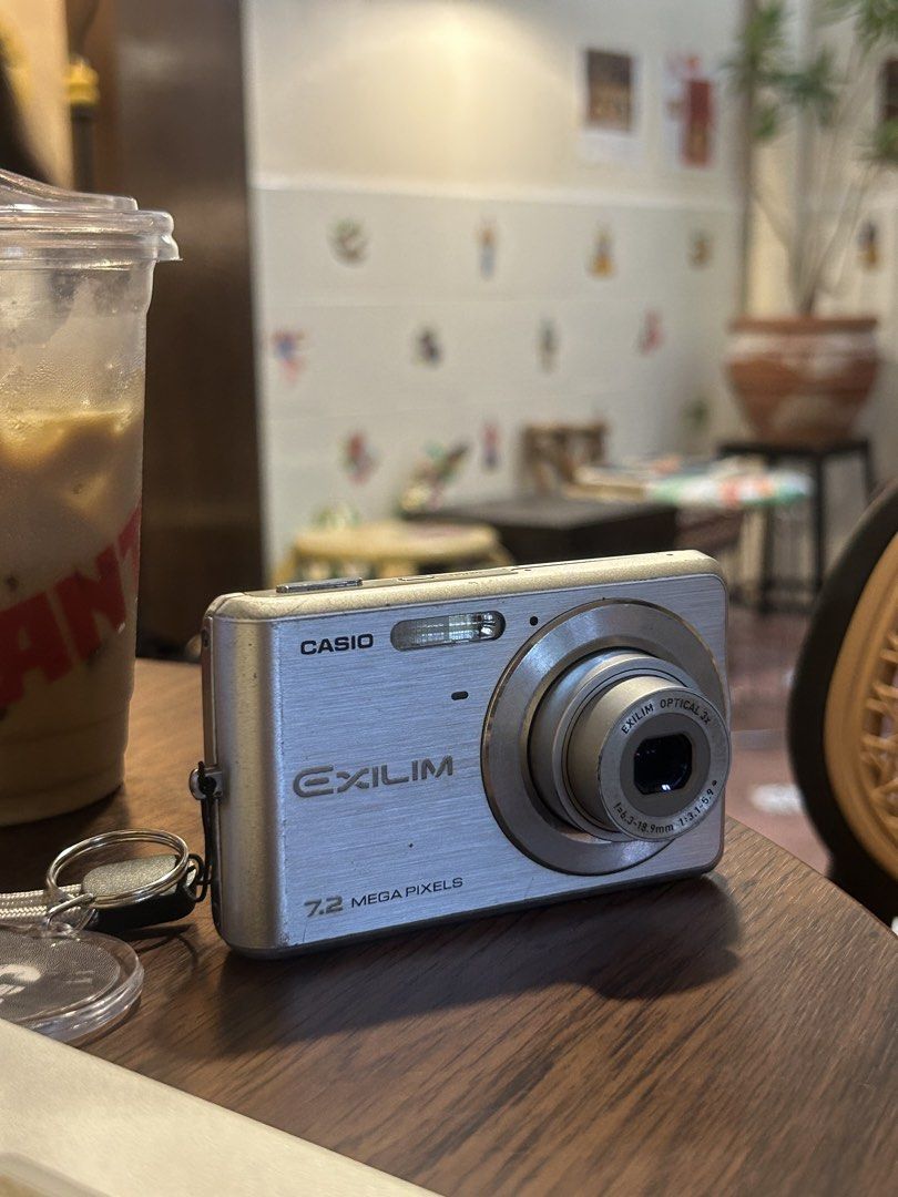 Casio EXILIM EX-Z77 Digital Camera digicam (Category: Cameras) located in Lagonoy. Submitted by nadayojiii (Listing ID 1459241729, Image 2). Description: Casio Exilim EX-Z77✨ superb shots all working except flash clear lcd all buttons working good body condition complete inclusions.
