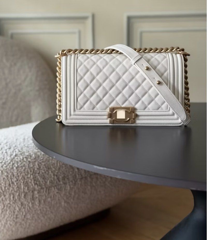 Chanel Leboy old medium (Category: Luxury Bags & Wallets) located in Quezon City. Submitted by luxe_society (Listing ID 1459149743, Image 2). Description: .