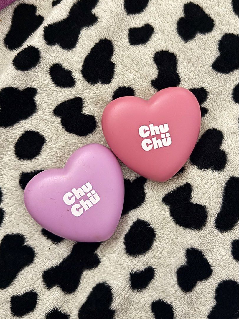 CHUCHU BLUSH (Category: Makeup) located in San Isidro. Submitted by cosmic.nikks (Listing ID 1459141687, Image 1). Description: BRANDNEW/UNUSUED CHUCHU BLUSH NO BOX 550 TAKE ALL Shade: HEY SUGAR & MISS DOLLY.