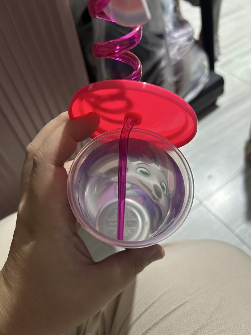 Chuck E Cheese cup with cute straw (Category: Dinnerware & Cutlery) located in Paranaque City. Submitted by allthatclutterph (Listing ID 1459195000, Image 3). Description: Brand new, unused.