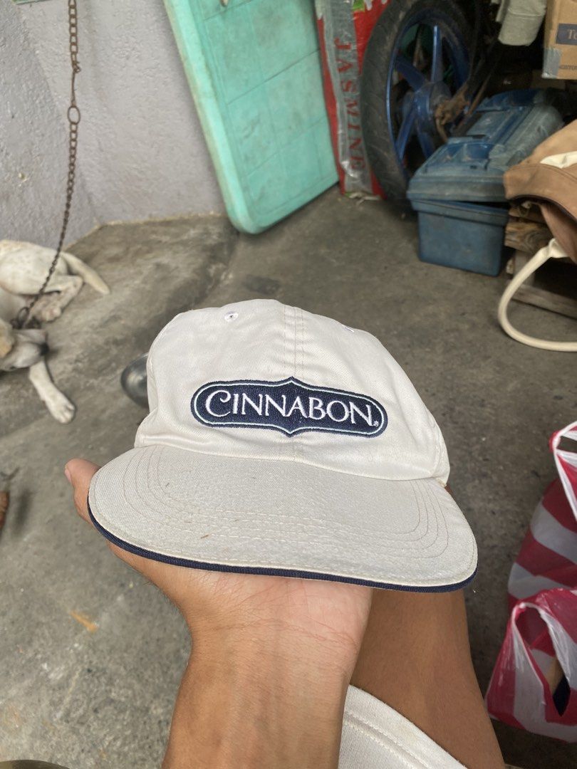 Cinnabon cap (Category: Caps & Hats) located in Las Pinas. Submitted by mark2k05 (Listing ID 1459155498, Image 1). Description: Strap issue medyu dna madikit.