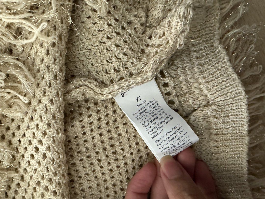 Crochet Mini Fringe Dress (Category: Dresses) located in Manila. Submitted by shopelainevillapando (Listing ID 1459132829, Image 2). Description: .