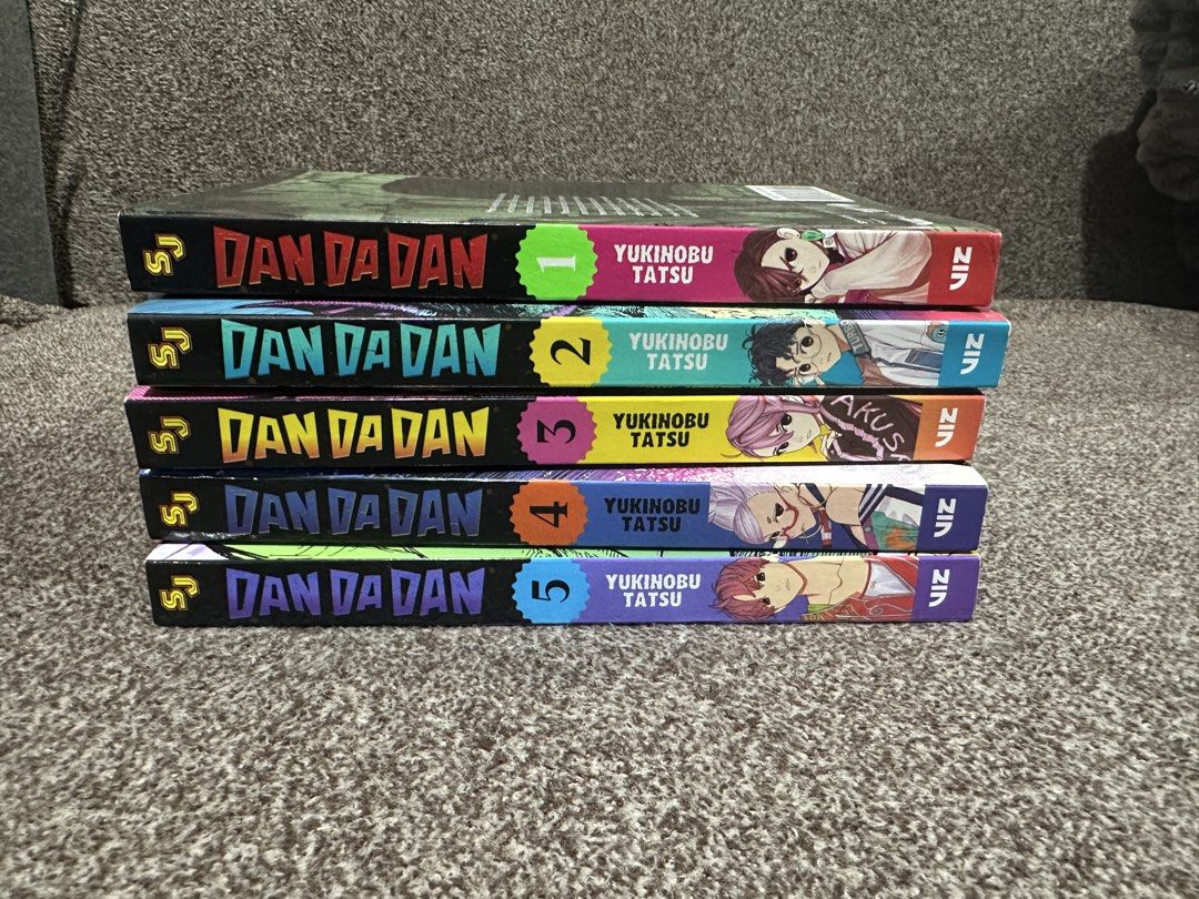 Dandadan manga vol. 1-5 𐙚˚ (Category: Comics & Manga) located in Manila. Submitted by hannimangalover (Listing ID 1459140490, Image 3). Description: Dandadan Volumes 1-5 !! ₱2,150 for all Little to no yellowing Slight bending on cover (not noticeable) Feel free to ask for more photos or questions >v< ೀ⋆｡˚ ![ PAYMAYA OR BDO ONLY]! ~free shipping~.