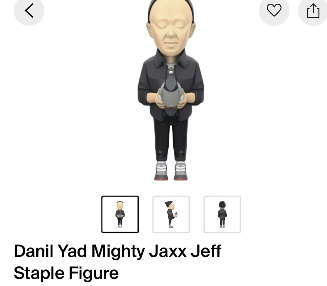 Danil Yad Mighty Jaxx Jeff Staple Figure (Category: Figurines & Statues) located in Paranaque City. Submitted by johnrramirez88 (Listing ID 1459144891, Image 3). Description: Danil Yad Mighty Jaxx Jeff Staple Figure 10k neg.
