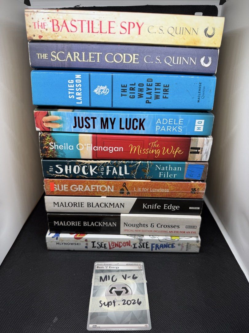Decluttering Books Sale (Category: Storybooks) located in Angono. Submitted by michiruseven (Listing ID 1459176601, Image 1). Description: 📌 Assorted for Sale 📌 3 books for Php 100 only 📌 Open for take all (DM offers) 📌 RFS: Decluttering 📍Angono Rizal 📍 MOD: Pick-up, Meet-up, Lalamove, Courier 📍MOP: Cash, Gcash, Bank Transfer 📩 DM for more photos SOLD TITLES: ❌The shock of the fall ❌The bastille spy ❌The girl who played with fire ❌ Queeni