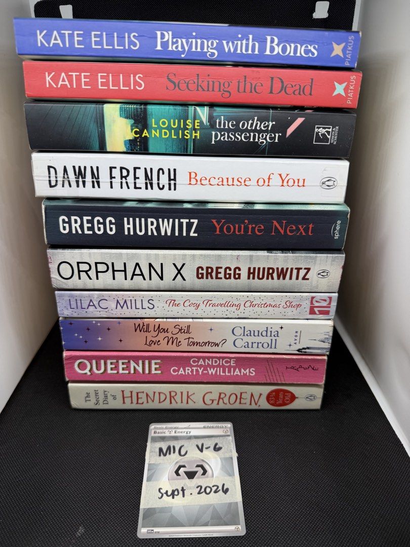 Decluttering Books Sale (Category: Storybooks) located in Angono. Submitted by michiruseven (Listing ID 1459176601, Image 3). Description: 📌 Assorted for Sale 📌 3 books for Php 100 only 📌 Open for take all (DM offers) 📌 RFS: Decluttering 📍Angono Rizal 📍 MOD: Pick-up, Meet-up, Lalamove, Courier 📍MOP: Cash, Gcash, Bank Transfer 📩 DM for more photos SOLD TITLES: ❌The shock of the fall ❌The bastille spy ❌The girl who played with fire ❌ Queeni