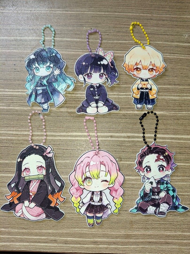 DEMON SLAYER ACRYLIC CARDS (Category: Raw Singles) located in Pinamalayan. Submitted by bookscaped (Listing ID 1459135862, Image 1). Description: .