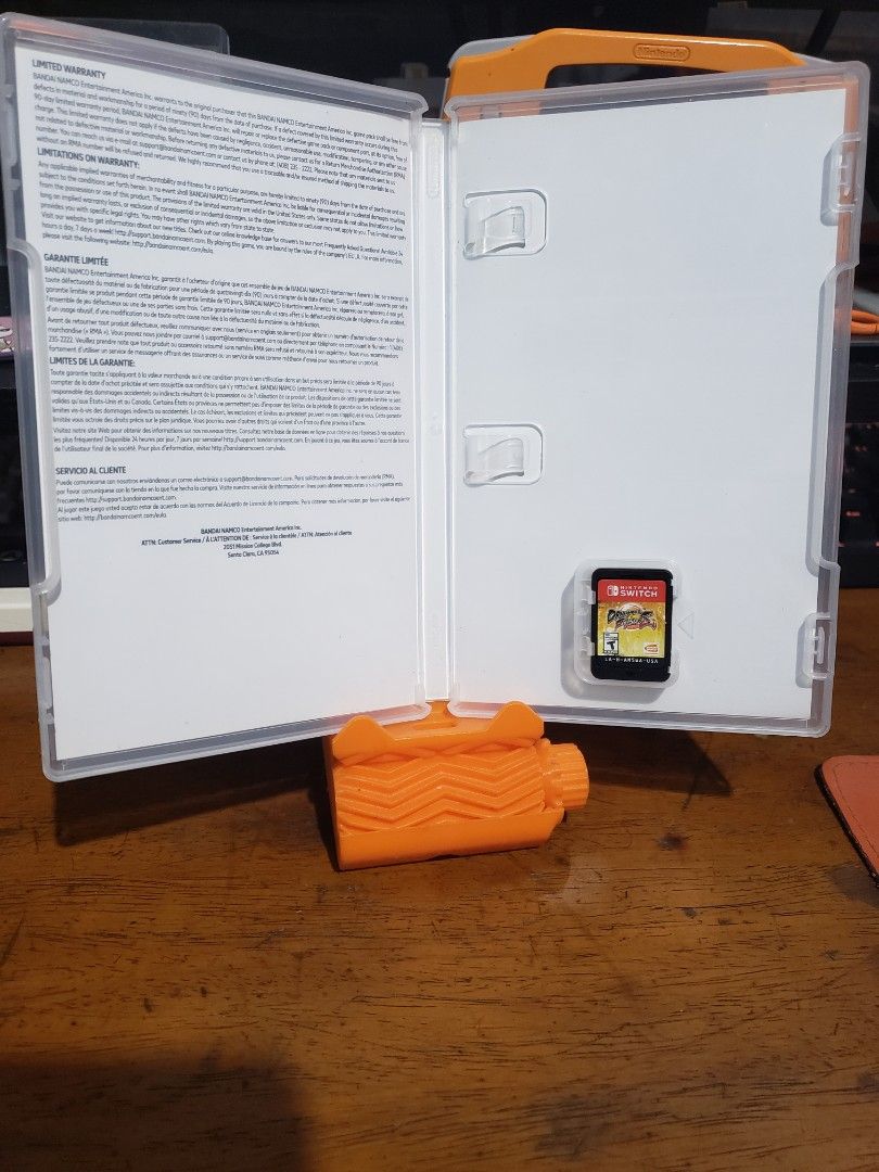Dragon Ball FighterZ Nintendo Switch Game (Category: Nintendo) located in Valenzuela. Submitted by nineskyu (Listing ID 1459225476, Image 3). Description: - Dragon Ball FighterZ for Nintendo Switch - Includes game cartridge and case - Exciting fighting game for Dragon Ball fans - Play solo or challenge friends online - ESRB Rating: T for Teen Lalamove or grab - Buyer may sagot sa shipping fee.