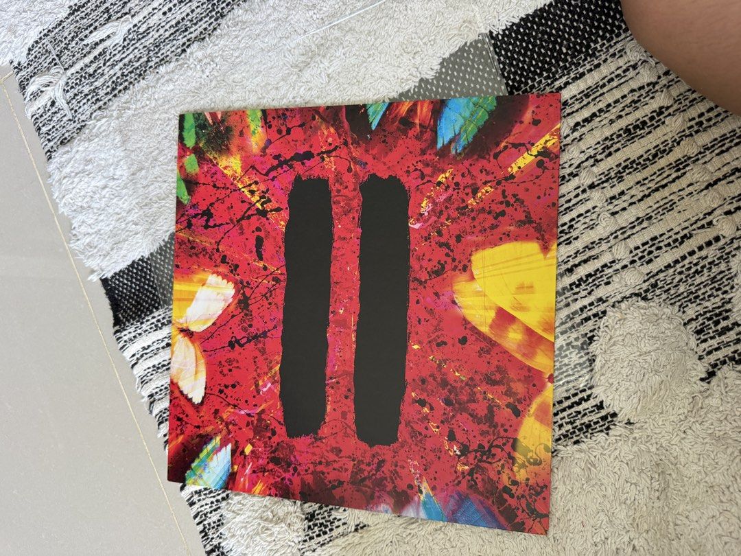 Ed Sheeran Equals Vinyl Record (Category: Vinyls) located in Lapu Lapu. Submitted by thegentleedit.ph (Listing ID 1459181188, Image 1). Description: - Ed Sheeran vinyl record - Full tracklist visible on back cover - Features songs like Tides, Shivers, and Stop The Rain - Near Mint condition - A great addition to any music collection.
