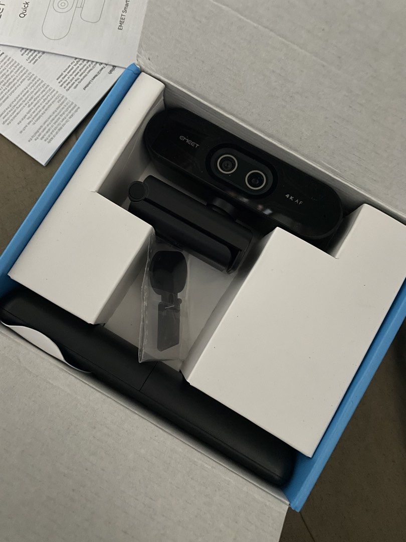 EMEET SMARTCAM C60E 4K DUAL WEBCAM (Category: Video Cameras) located in Angono. Submitted by ladycuadoro.store (Listing ID 1459247808, Image 2). Description: Ginamit lang for content and hindi na ginamit. Sayang naka stock lang. .