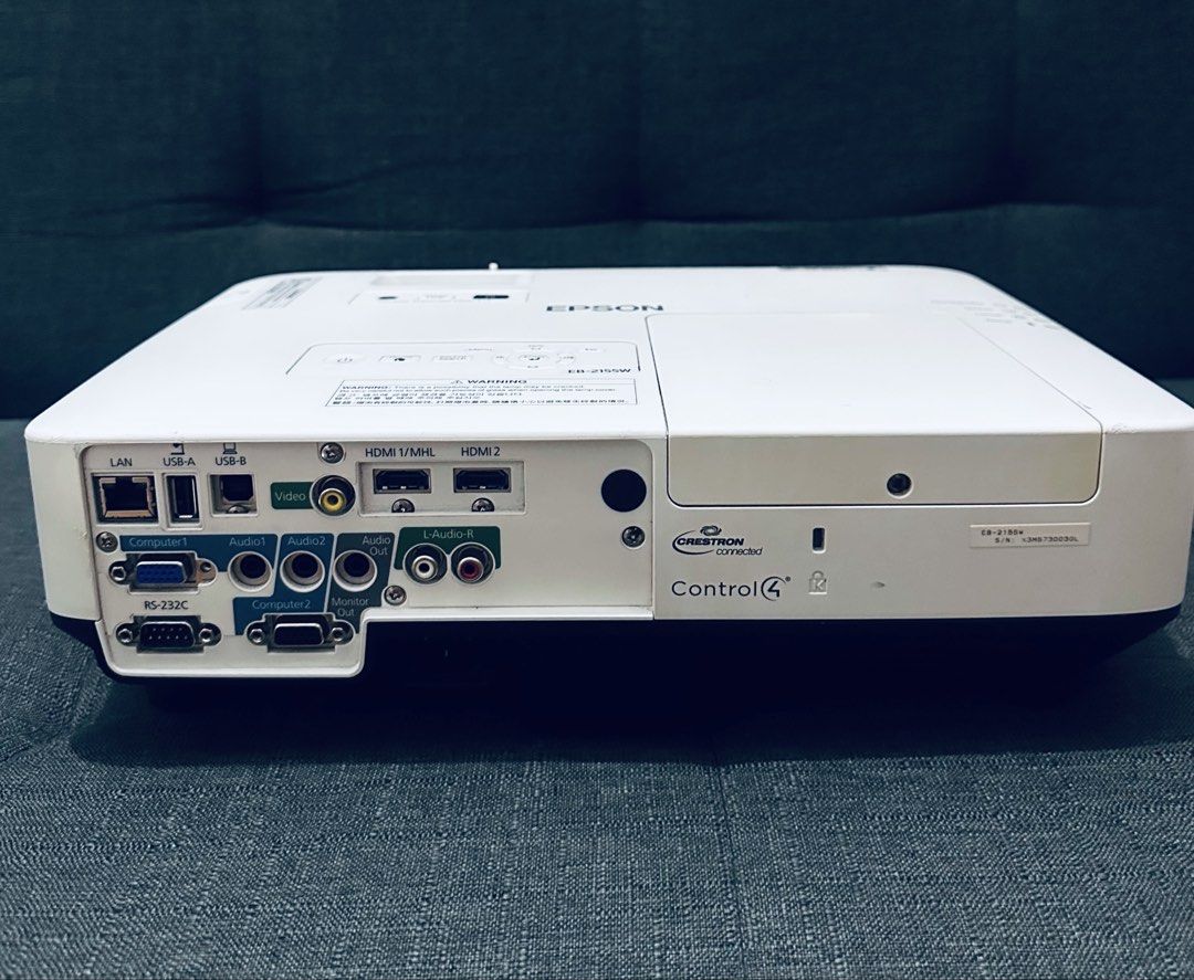 Epson EB-2155W 5000 Lumens WXGA Projector (Category: Projectors) located in Makati City. Submitted by nerrizzamanalo (Listing ID 1459121346, Image 2). Description: - Epson EB-2155W Projector - Bright 5000 Lumens - WXGA Resolution - Low Lamp Hours: 984 H (Plenty of life left!) - Ideal for Presentations & Home Cinema Selling price: ₱39,990 only Taguig loc Contact number: 09215306314.