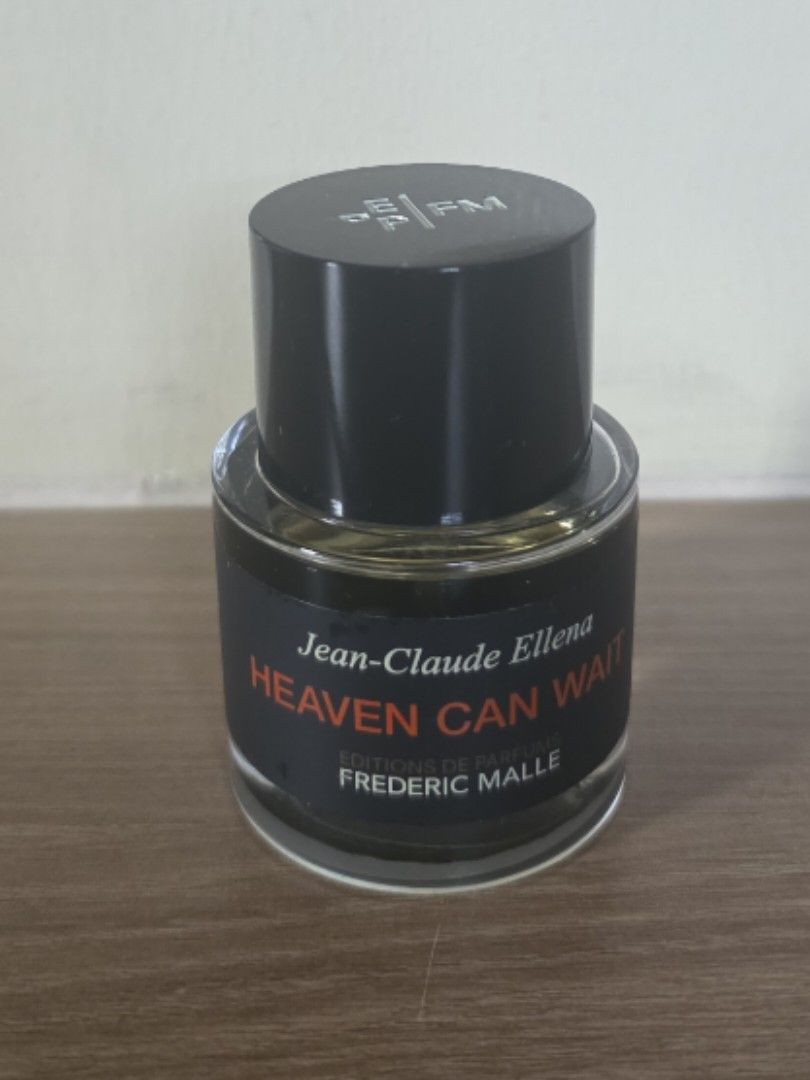 Frederic Malle Heaven Can Wait Eau de Parfum (Category: Fragrance & Deodorants) located in Paranaque City. Submitted by tntacailau (Listing ID 1459285956, Image 1). Description: SURE BUYERS ONLY PLEASE READ POSTS Frederic Malle Heaven Can Wait Eau de Parfum Tester 50ml bottle only FSM (see JL), ~10-15 sprays to test scent bought from @Sneakfumes IG rfs: decluttering, scent is not for me onhand, PAYO PAY FIRST BEFORE SHIP OUT Gcash/MariBank SF sho
