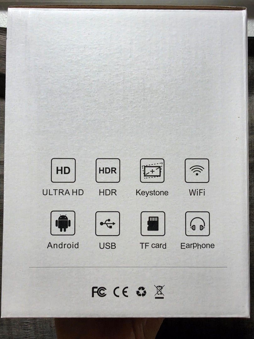 Full HD Screenless TV HD Projector with WiFi, Android (Category: Projectors) located in Valenzuela. Submitted by heatnotburn (Listing ID 1459223221, Image 2). Description: - Full HD Resolution - WiFi & Android Support - USB & TF Card Compatible - Keystone Correction - AUX Out & U Disk Read - Compact & Portable Design - Ideal for Movie Nights & Presentations.