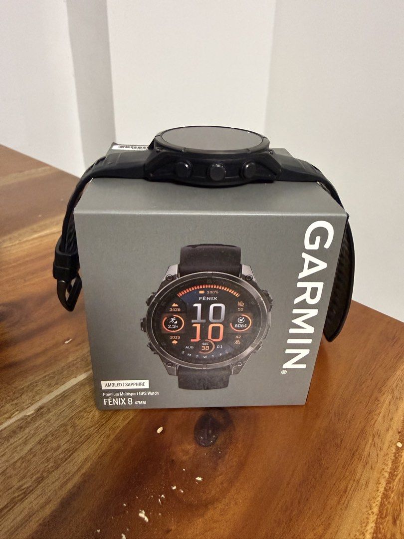 Garmin Fenix 8 47mm AMOLED sapphire (Category: Men's Watches) located in Dagupan City. Submitted by nehpetsaroda (Listing ID 1459214498, Image 1). Description: No issues and item is like new RFS - rarely used.