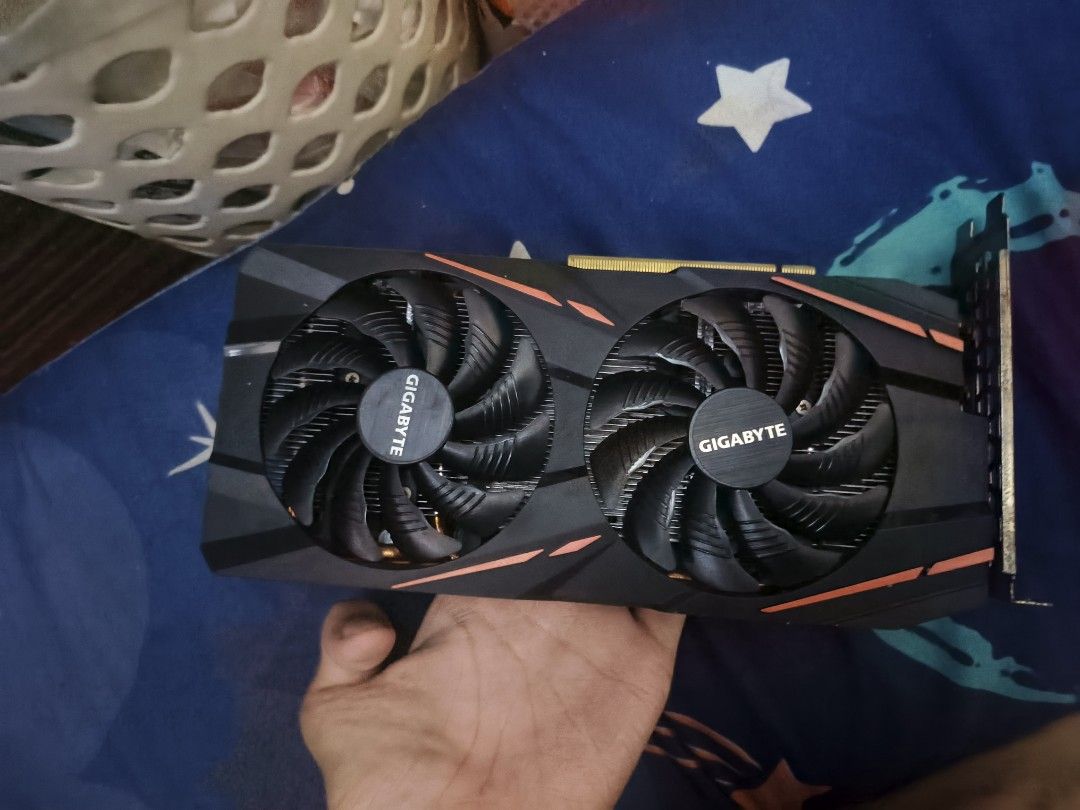 Gigabyte RX570 Graphics Card (Category: Other Accessories) located in Manila. Submitted by painlxd (Listing ID 1459151199, Image 1). Description: - Gigabyte Graphics Card - Dual Fan Design - Tested and confirmed working - Ideal for PC builds no issues shipping shouldered by buyer .