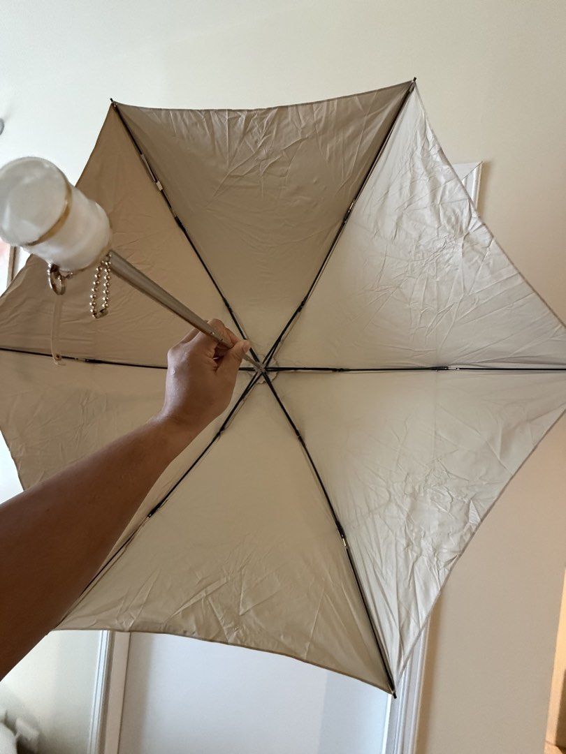Givenchy small folding umbrella (Category: Luxury Accessories) located in Taguig. Submitted by jhonnybusinessph (Listing ID 1459124327, Image 3). Description: Wts Pre-loved Givenchy small umbrella Folding Standard size Condition: verygood No damage (see photos as references) Selling as is.