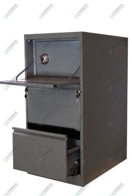 Grey Metal Safe with Lockable Compartments and Drawer (Category: Storage Boxes & Baskets) located in Caloocan City. Submitted by youngearth_667e84 (Listing ID 1459120016, Image 1). Description: LTSDECO Home and Office Furniture Trading MANUFACTURER • FABRICATOR • SUPPLIER 📲 V i b e r : +63 923 841 8065 HIGHER PRICE, BUT WORTH IT BECAUSE OF THE QUALITY🔥 ❤️‍🔥 😍 🤩 👀 💯 🚀 LTSDECO Home and Office Furniture Trading is a trusted manufacturer, fab
