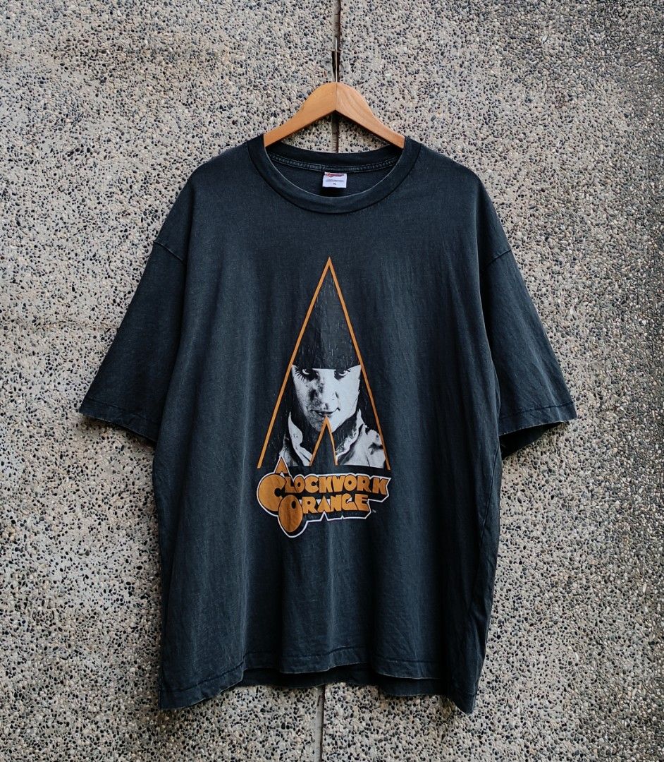 GU x Clockwork Orange Pigment dyed tee (Category: Activewear) located in Davao. Submitted by st333tcartel (Listing ID 1459126322, Image 1). Description: XL Length 30.5 Width 24.