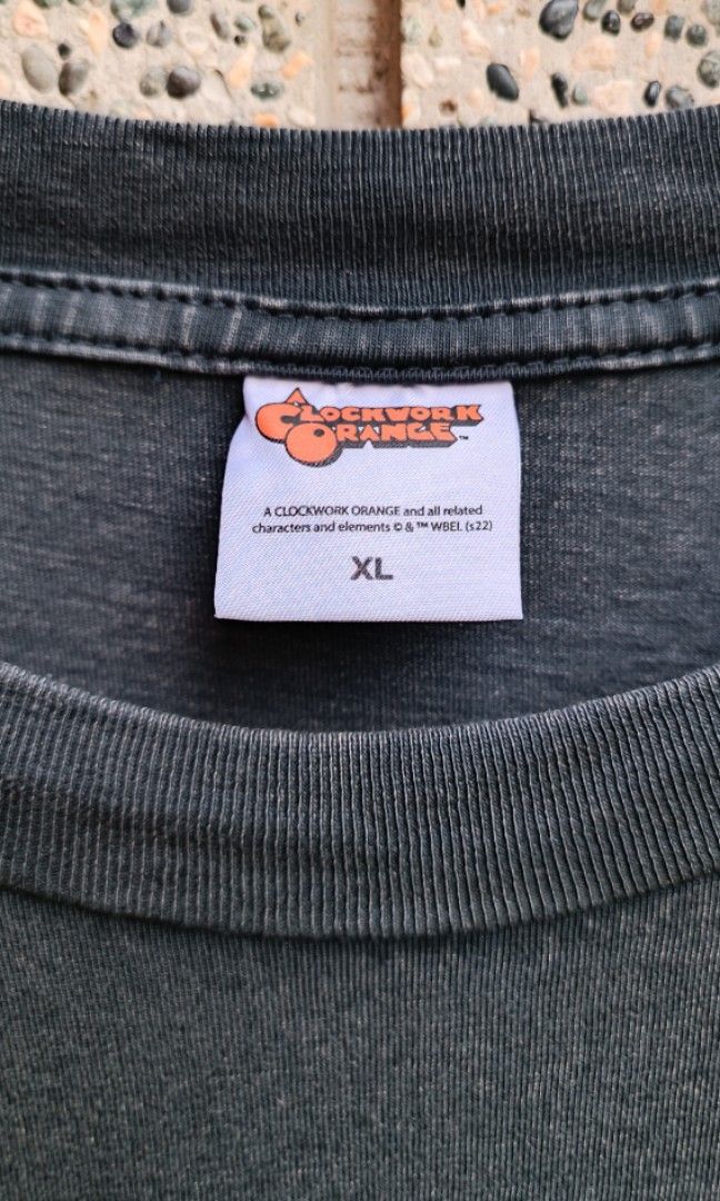 GU x Clockwork Orange Pigment dyed tee (Category: Activewear) located in Davao. Submitted by st333tcartel (Listing ID 1459126322, Image 3). Description: XL Length 30.5 Width 24.