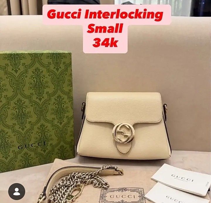 Gucci interlocking small (Category: Luxury Bags & Wallets) located in Quezon City. Submitted by thriftfindsmanila (Listing ID 1459208227, Image 1). Description: .