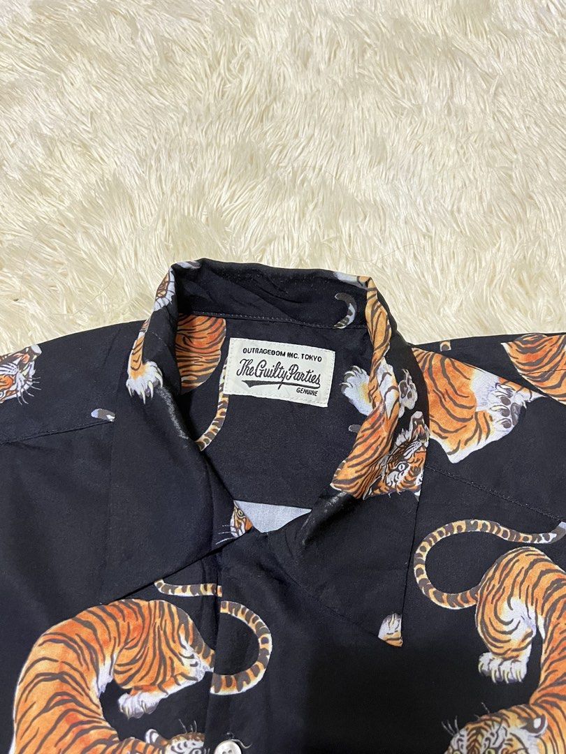 Guilty Parties Shirt (Category: Tshirts & Polo Shirts ) located in Sibulan. Submitted by rustysbestpick (Listing ID 1459104236, Image 2). Description: Made in japan Scratch on back See pic for issue Still in great condition Washed Size small Fits medium .