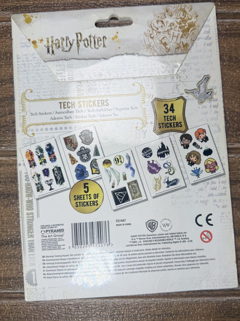 harry potter tech stickers set (Category: Laptop Bags & Sleeves) located in Quezon City. Submitted by fashionifywardrobe8899 (Listing ID 1459212609, Image 2). Description: .