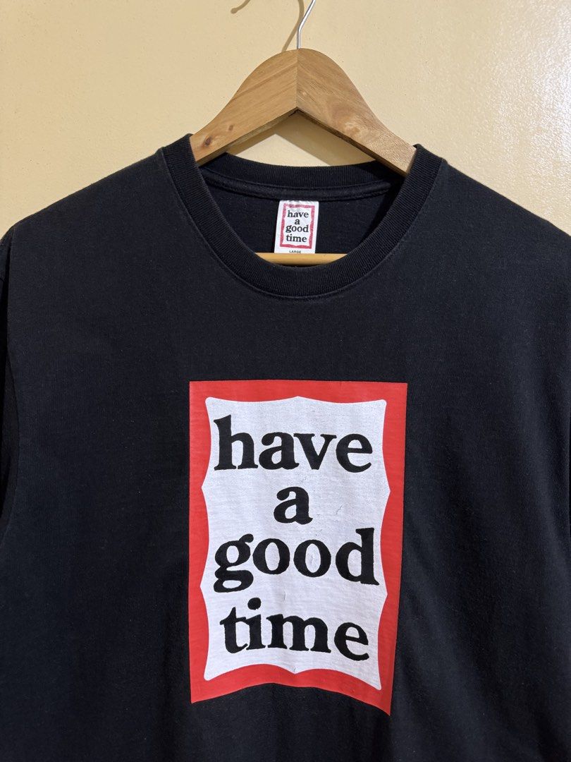 HAVE A GOOD TIME BIG BOX LOGO TEE (Category: Tshirts & Polo Shirts ) located in Zamboanga. Submitted by kebsy (Listing ID 1459263761, Image 2). Description: Size Medium 20x28 Excellent condition ₱350 plus sf.