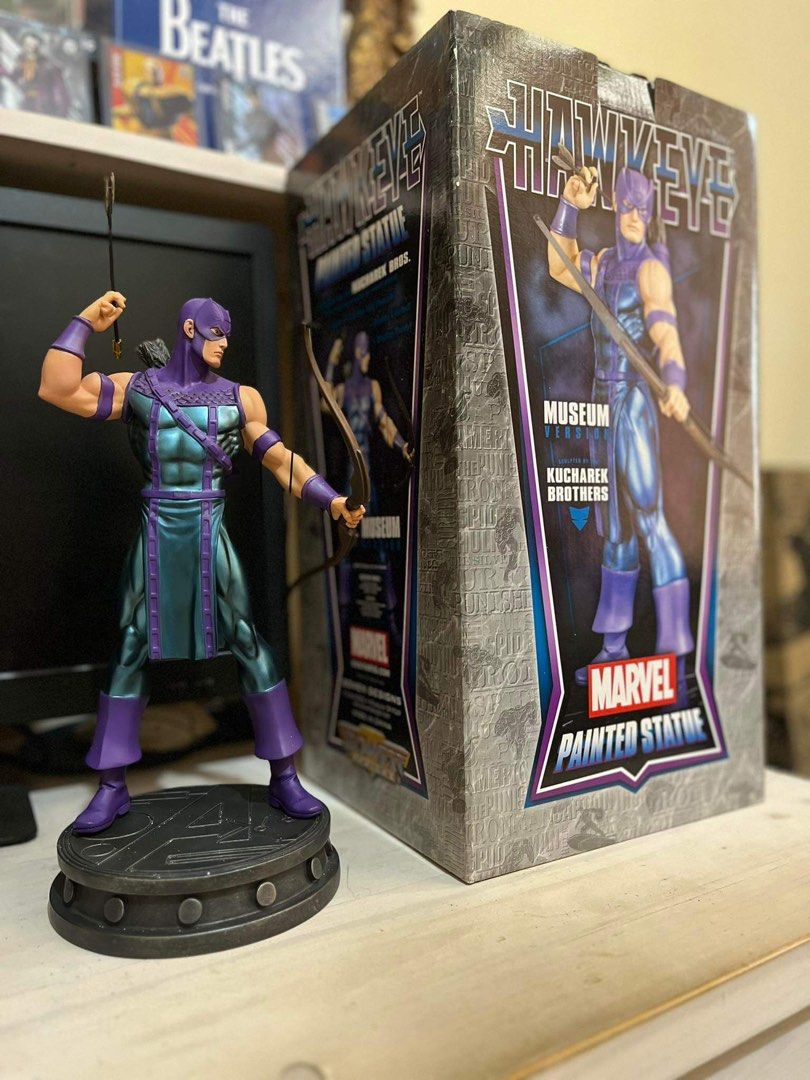 HAWKEYE Bowen Designs Statue Marvel (Category: Figurines & Statues) located in Manila. Submitted by whysthisdealer (Listing ID 1459175464, Image 1). Description: Bowen Designs Full Size Statue - Hawkeye (Museum Version) 1:6 scale Opened to display only Brand new/mint condition PHP 25,000 SM SUCAT MEETUP.