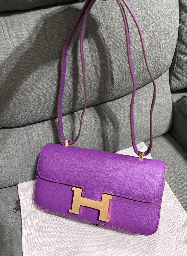 Her mes Constance (Category: Shoulder Bags) located in Quezon City. Submitted by chic.bags (Listing ID 1459044825, Image 2). Description: Coded Epsom leather 2 way With dust bag Good as new No issue Actual photo posted Japan preloved Mop: gcash .