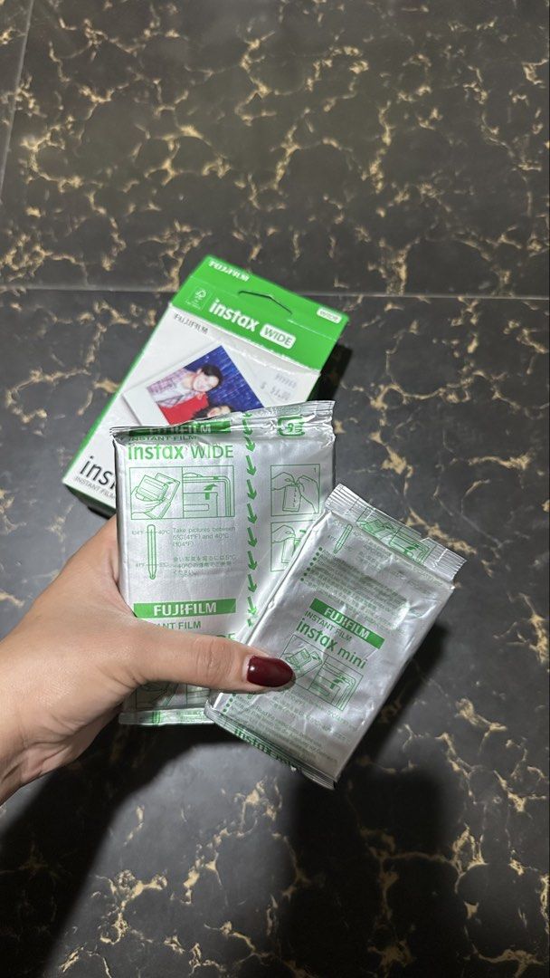 Instax Wide Film 10 sheets (Category: Cameras) located in Taguig. Submitted by _chihiro (Listing ID 1459147949, Image 2). Description: Bought from Australia 🫶🏼 rfs: I already gave my camera to my cousin who flew back to Australia. I somehow found this film while cleaning 😅 Best Before Date: July 2024.