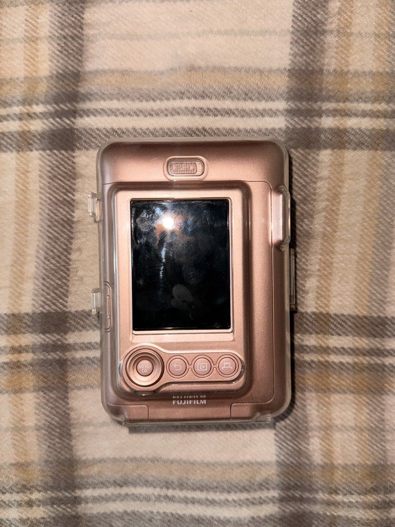 Instax Mini LiPlay (Category: Cameras) located in Manila. Submitted by itschielll (Listing ID 1459136851, Image 2). Description: RFS: need fast cash for bills lightly used lady-owned bought earlier this year inclusions - camera pouch - 10 sheets instax film - acrylic camera case .