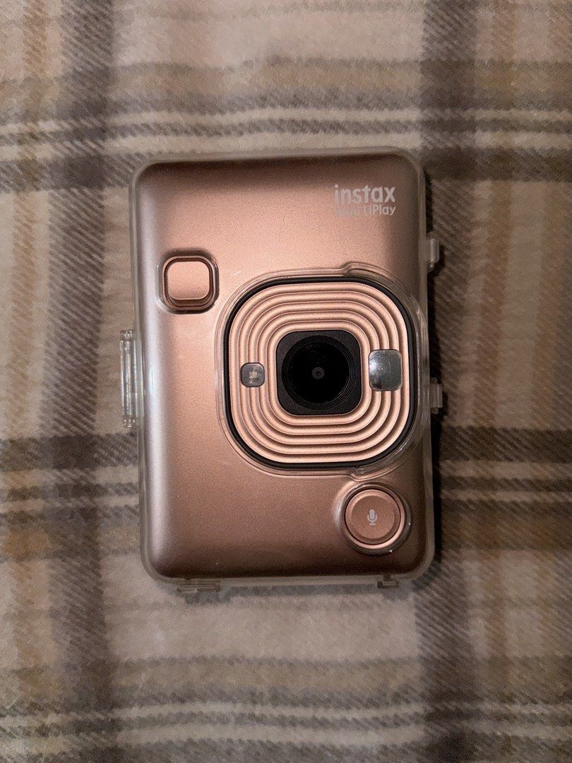 Instax Mini LiPlay (Category: Cameras) located in Manila. Submitted by itschielll (Listing ID 1459136851, Image 1). Description: RFS: need fast cash for bills lightly used lady-owned bought earlier this year inclusions - camera pouch - 10 sheets instax film - acrylic camera case .