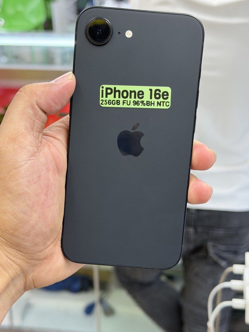 iPhone 16e 256GB 96%BH Openline NTC Approved 99%smooth No issues (Category: iPhone 16 Series) located in San Juan City. Submitted by saabangadgetshop (Listing ID 1459157660, Image 1). Description: Onhand | Pre-owned iPhone 16e 256GB OPENLINE NTC APPROVED Battery Health 96% NO HIDDEN ISSUES NO HISTORY OF REPAIR 99%Smooth TEST TO SAWA RESET ALL YOU WANT TEST ALL YOU WANT NOT REFURBISHED AUTHENTIC PHONE ALL WORKING (FREE 3UTOOLS) iPhones iPads only 