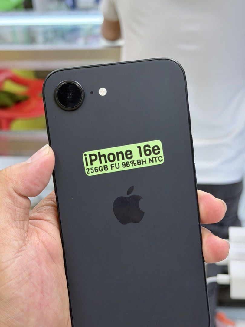 iPhone 16e 256GB 96%BH Openline NTC Approved 99%smooth No issues (Category: iPhone 16 Series) located in San Juan City. Submitted by saabangadgetshop (Listing ID 1459157660, Image 2). Description: Onhand | Pre-owned iPhone 16e 256GB OPENLINE NTC APPROVED Battery Health 96% NO HIDDEN ISSUES NO HISTORY OF REPAIR 99%Smooth TEST TO SAWA RESET ALL YOU WANT TEST ALL YOU WANT NOT REFURBISHED AUTHENTIC PHONE ALL WORKING (FREE 3UTOOLS) iPhones iPads only 