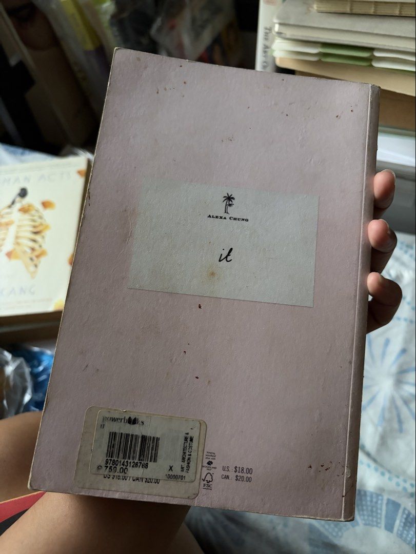IT by Alexa Chung Hardcover Book (Category: Storybooks) located in Quezon City. Submitted by crystalivory (Listing ID 1459185705, Image 2). Description: - 'IT' book by Alexa Chung - Collection of essays, photos, and observations - Features personal stories and fashion insights - Includes many photographs - Perfect for Alexa Chung fans and fashion enthusiasts .