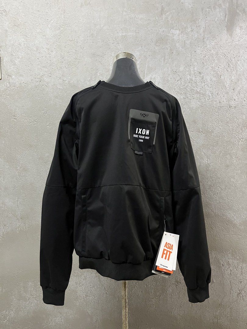 Ixon Crew A Motorcycle Jacket (Brandnew) (Category: Coats, Jackets and Outerwear) located in Tanauan. Submitted by zsacky.declutter (Listing ID 1459230542, Image 3). Description: Ixon Crew A Motorcycle Jacket Black For sale! - Brandnew - Size 2XL - Never been used - Never been worn - Features and Size chart (See the pictures above) ₱5,500.