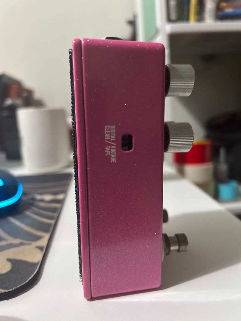 JHS Lucky Cat Delay Pedal (Category: Musical Instruments) located in San Miguel. Submitted by merrytristmas (Listing ID 1459258898, Image 2). Description: FS: JHS Lucky Cat Delay (Discontinued) Price: ₱10,000 (Negotiable for serious buyers) Condition: 8/10 Fresh, smooth, and 100% working condition. Aesthetics: Has velcro neatly applied underneath, ready for your pedalboard. Inclusions: Comes with the original box. (Note: The box has a handwritten