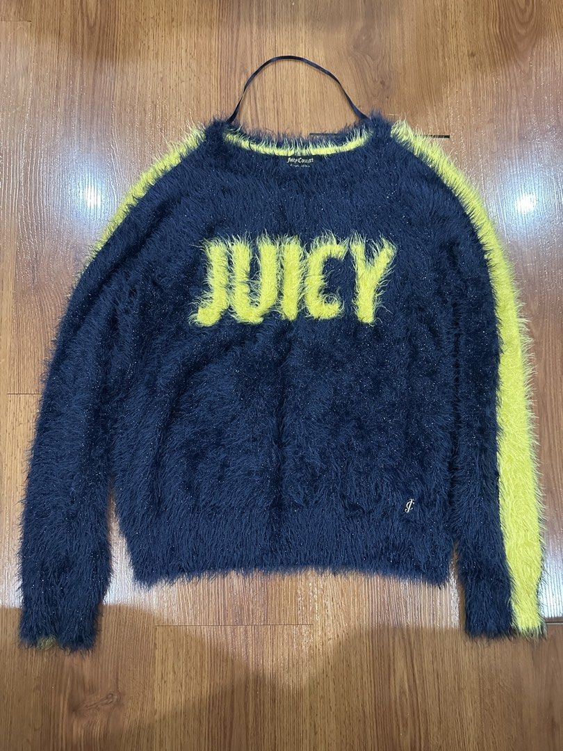 Juicy Couture Sweater (Category: Longsleeves) located in Quezon City. Submitted by clothing.thrift (Listing ID 1459221337, Image 1). Description: Like New condition - never worn Glittery in real life Original - selling low.