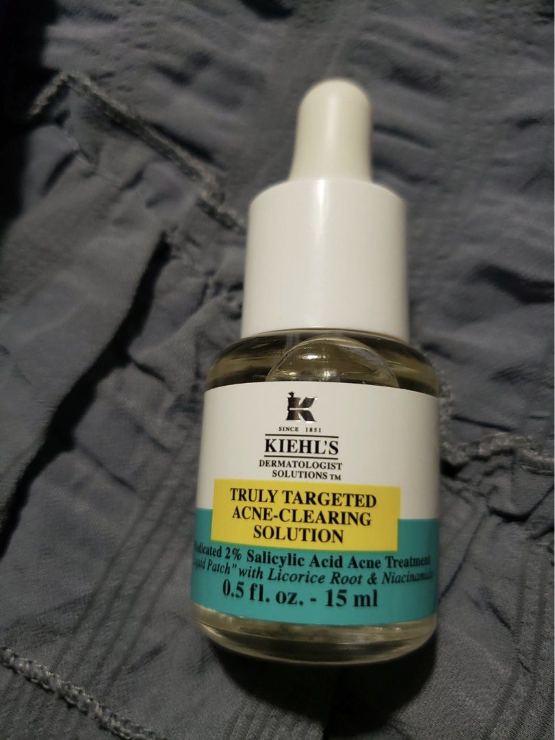 KIEHLS Truly Targeted Acne Clearing Solution 15ml From🇺🇸 (Category: Face Care) located in Calapan. Submitted by shakalak2 (Listing ID 1459233744, Image 2). Description: LazvMall price 3200 From 🇺🇸 No box.