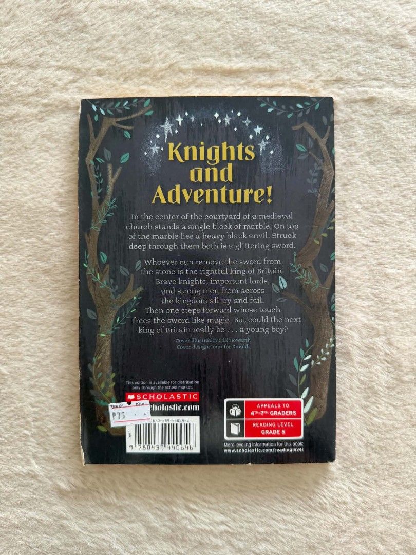 King Arthur - Jane B Mason (Category: Storybooks) located in Santiago. Submitted by bookworm_club (Listing ID 1459159132, Image 2). Description: 📚no cancellation, return or exchange. 📚secondhand books. some books are in good condition while some has minimal flaws (foxing, creases, dog-eared pages, etc.) 📚reasonable haggling is allowed. 💰MOP: For same day pickup - CASH & BANK TRANSFER For shipping or scheduled pickup - BANK TRANSFER 🚚MOD: •St