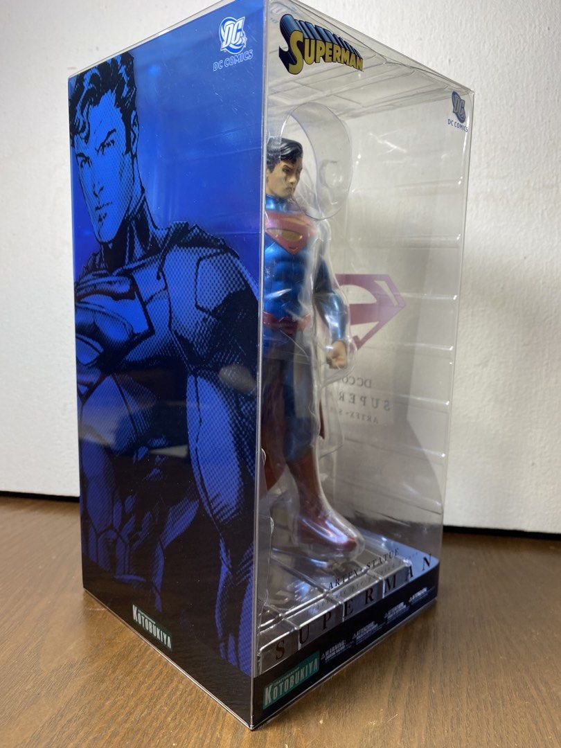 Kotobukiya ARTFX Superman Statue DC Comics (Category: Figurines & Statues) located in Quezon City. Submitted by gab_tan (Listing ID 1459176447, Image 2). Description: - Kotobukiya ARTFX Superman statue - DC Comics Man of Steel - Classic blue and red suit design - Incredible attention to detail - Comes in original packaging - Ideal for any Superman fan or collector.