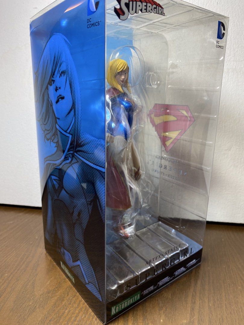 Kotobukiya DC Comics Supergirl ARTFX Statue (Category: Figurines & Statues) located in Quezon City. Submitted by gab_tan (Listing ID 1459176830, Image 2). Description: - Kotobukiya ARTFX Statue - Character: Supergirl - Universe: DC Comics - Condition: Brand new, sealed in original packaging - Ideal for Supergirl and DC Comics fans/collectors - Please check photos for exact condition.