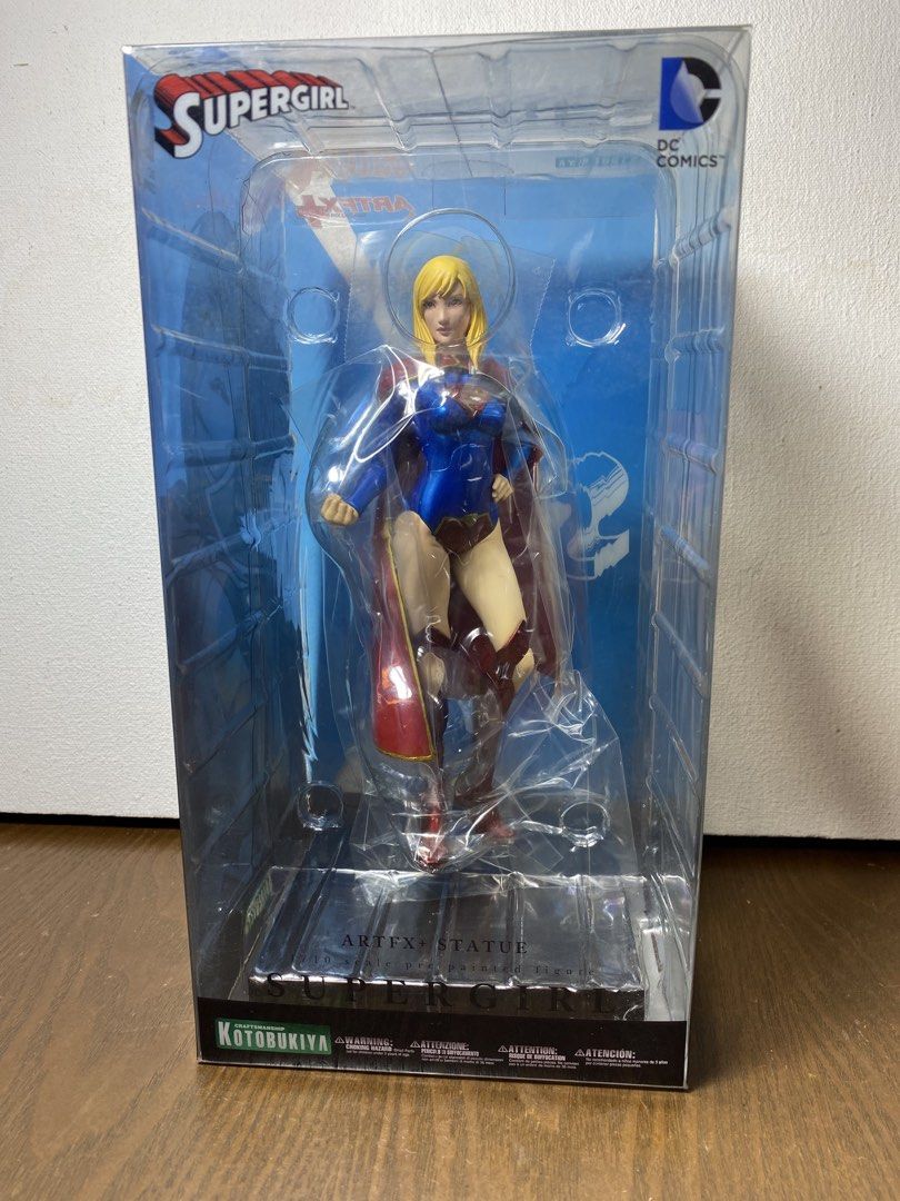 Kotobukiya DC Comics Supergirl ARTFX Statue (Category: Figurines & Statues) located in Quezon City. Submitted by gab_tan (Listing ID 1459176830, Image 1). Description: - Kotobukiya ARTFX Statue - Character: Supergirl - Universe: DC Comics - Condition: Brand new, sealed in original packaging - Ideal for Supergirl and DC Comics fans/collectors - Please check photos for exact condition.