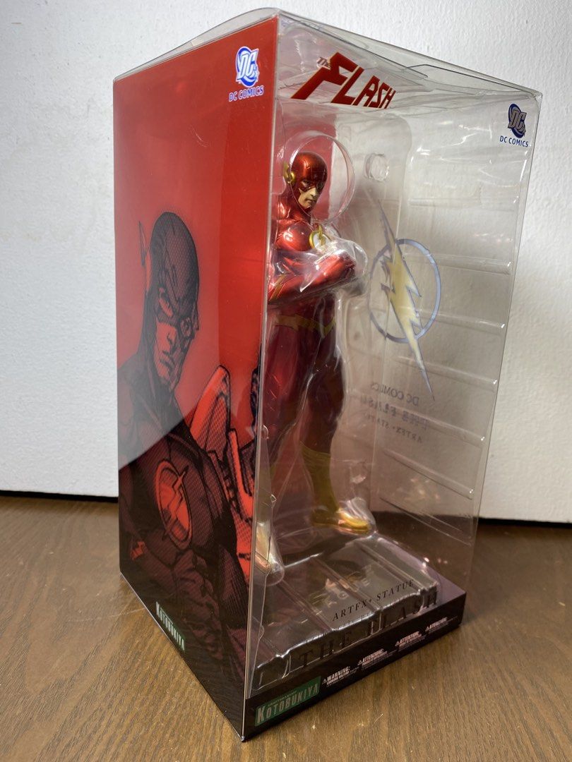 Kotobukiya The Flash ARTFX Statue DC Comics (Category: Figurines & Statues) located in Quezon City. Submitted by gab_tan (Listing ID 1459176120, Image 2). Description: - Kotobukiya ARTFX statue of The Flash - From the DC Comics universe - Highly detailed collectible figure - Brand new, sealed in original packaging - Ideal for DC Comics fans and collectors - Makes a great display piece.