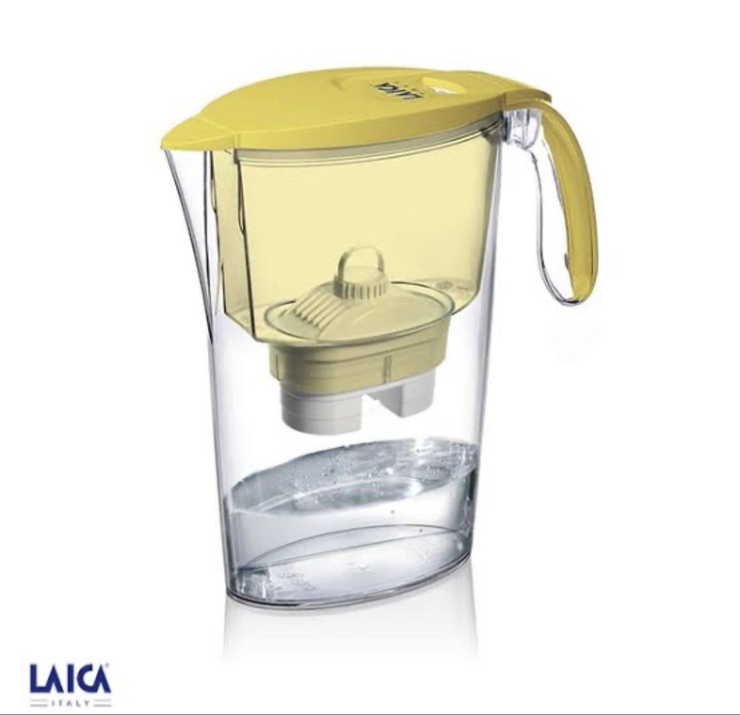 LAICA STREAM 3000 SERIES Water Filter Pitcher (Category: Pitchers & Dispensers) located in Dasmarinas. Submitted by toyang50 (Listing ID 1459125165, Image 2). Description: LAICA STREAM 3000 water filter pitcher (Yellow). Made in Italy. .