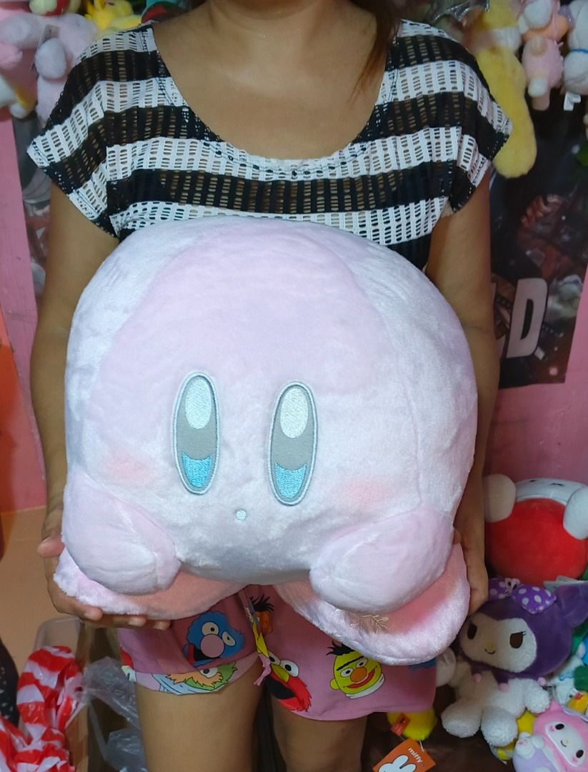 Large Pink Kirby Plush Toy (Category: Plushies & Soft Toys) located in Caloocan City. Submitted by silverfalcon.097106 (Listing ID 1459092874, Image 2). Description: - Super cute and soft Kirby plush - Large size, great for cuddling or display - Features embroidered facial details - Adorable snowflake detail on one foot - A must-have for any Kirby fan!.