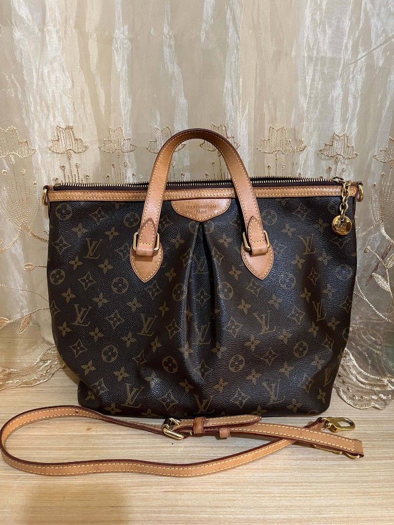 Louis Vuitton Palermo PM Monogram Handbag (Category: Luxury Bags & Wallets) located in Tarlac. Submitted by wornwardrobe (Listing ID 1459180342, Image 2). Description: Authentic and barely used With dust bag and paper bag Watermark on the strap, see photo Kindly note that all items are stored at my parents' house and not on hand. Retrieval takes up to 2 weeks before shipping. Please purchase only if you're okay with the wait. Message me to check 